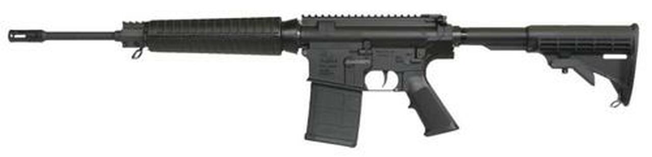 Armalite, Defensive Sporting Rifle, 308 Winchester, 16" Barrel, 1:11 Twist, Black, Black Collapsible Stock, 20Rd, 1 Magpul Magazine, Mil-spec 1913 Rail Armalite