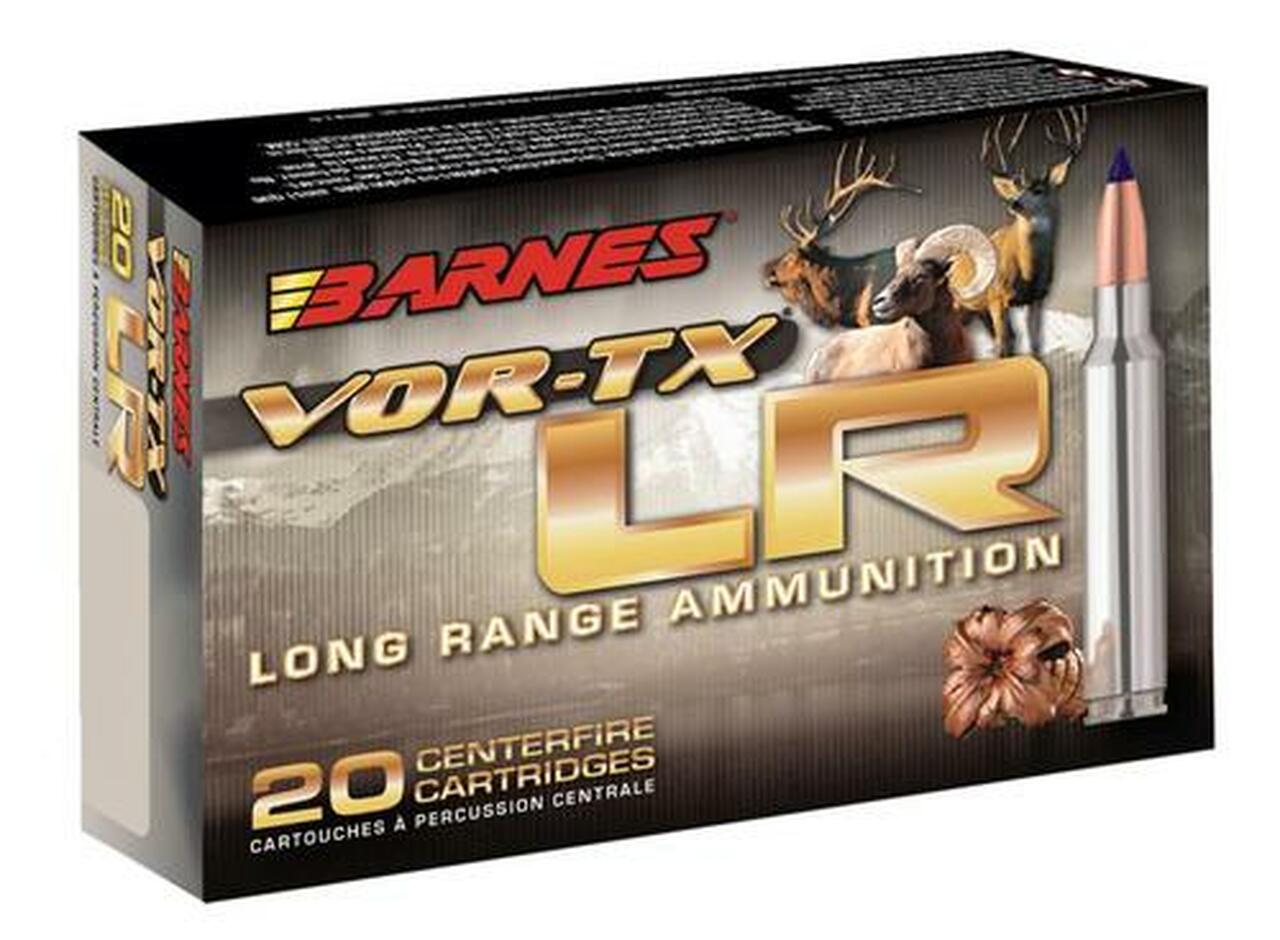 Barnes VOR-TX 300 Win Mag 190gr, LRX Boat Tail, 20rd Box Barnes Ammunition