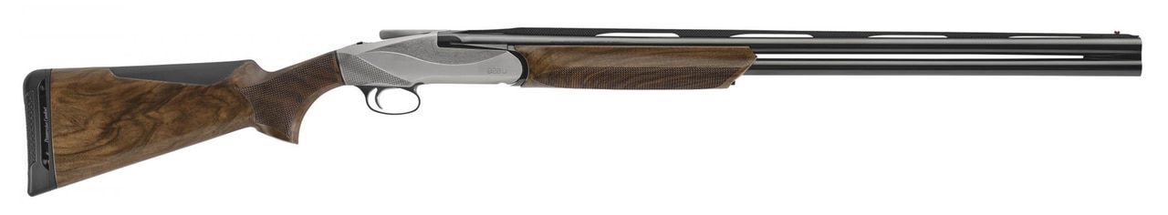 Benelli 828U Field 20 Ga, 28" Barrel, 3", Nickel-Plated, AA Satin Walnut, 2rd