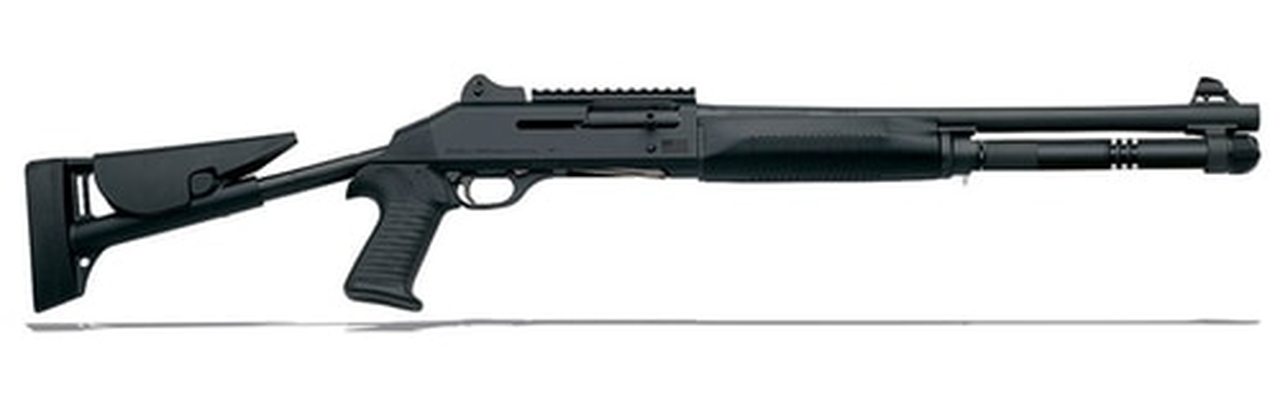Benelli M1014 Limited Edition 12 Ga, 18.5", Ghost Ring Sights, Pistol Grip Stock, 5rd Benelli
