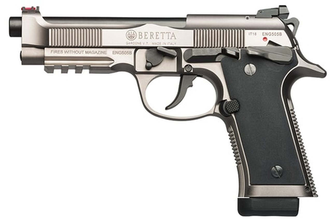 Beretta 92X Performance 9mm, 4.9" Barrel, Target Sights, Nistan Alloy Finish, 15rd Beretta
