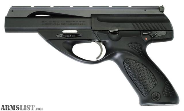 Beretta U22 Neos 22 LR 6, Black Synthetic Grip/Frame Blued, 10rd Beretta