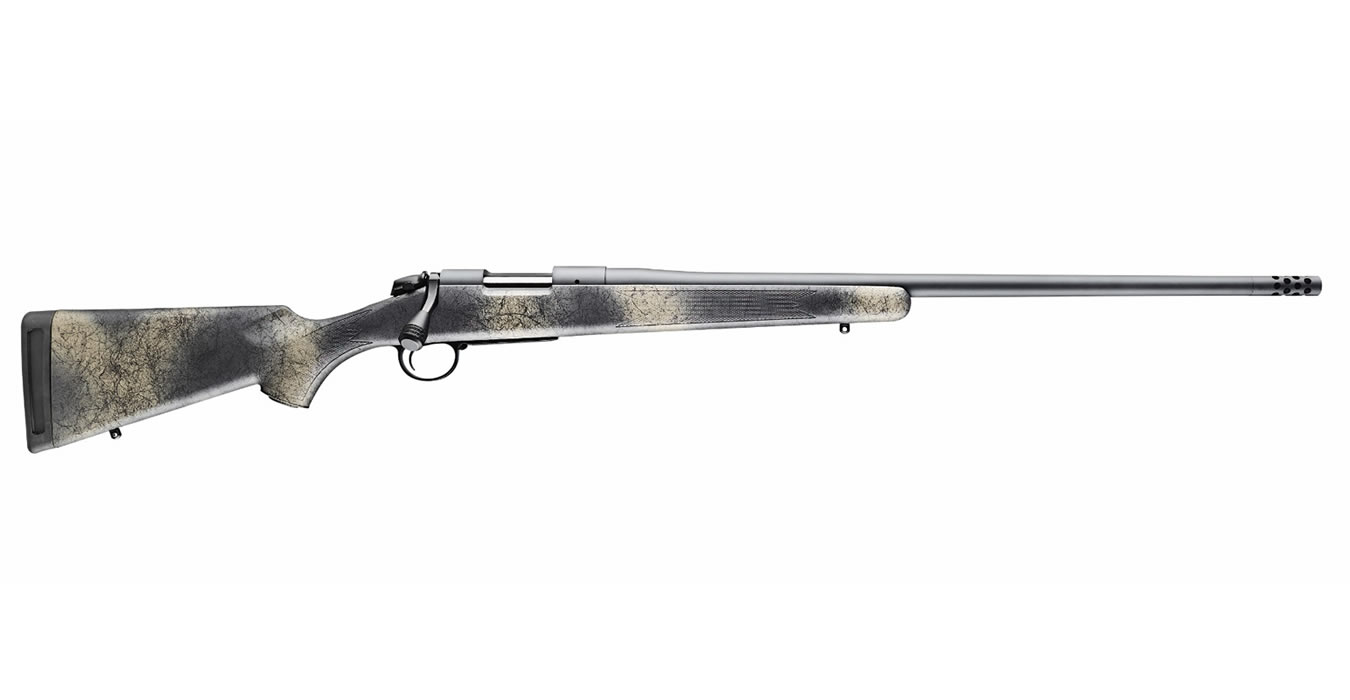 Bergara B-14 Wilderness Ridge 6.5 Creedmoor Bolt-Action Rifle with Woodland Camo Stock