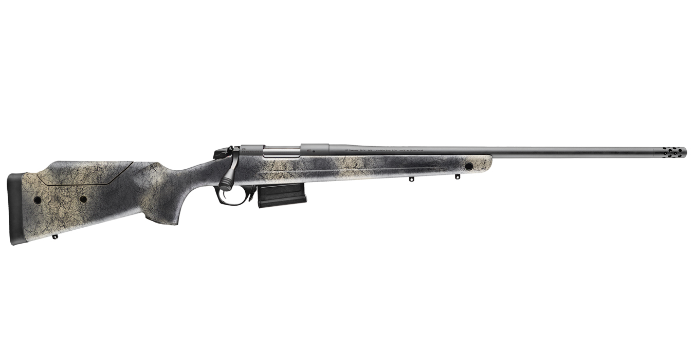 Bergara B-14 Wilderness Terrain 6.5 Creedmoor Bolt-Action Rifle with Woodland Stock