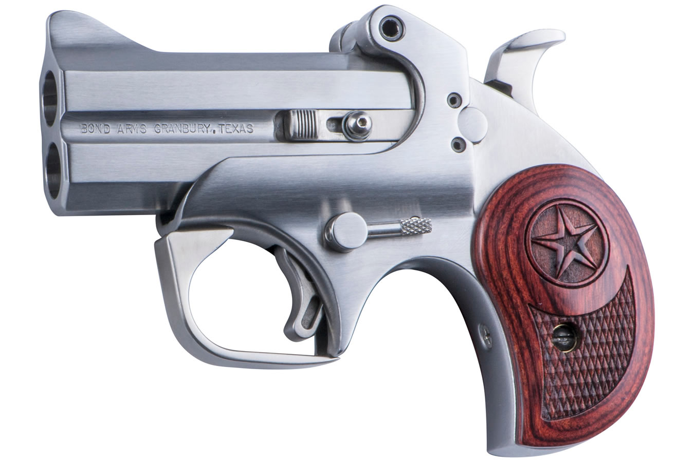 Bond Arms Inc Texas Defender 38/357 Derringer with Rosewood Grips