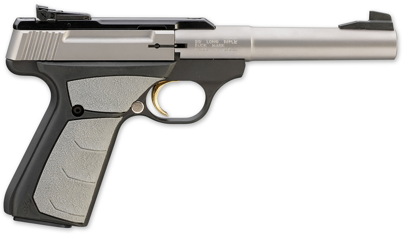 Browning Buck Mark Camper Stainless UFX 22LR Rimfire Pistol