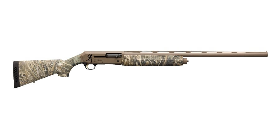 Browning Silver Field 12 Gauge Semi-Auto Shotgun with Realtree Max-5 Stock and FDE Finish