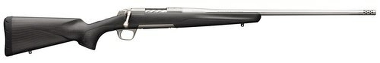 Browning X-Bolt Pro 6mm Creedmoor, 22" Barrel, Black Carbon Stock, Stainless Steel, 4rd