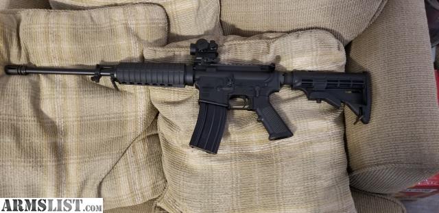 Bushmaster XM-15 QRC 223/5.56mm Semi-Auto Rifle with Mini Red Dot