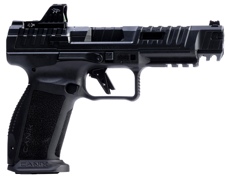 Canik SFx Rival 9mm, 5" Barrel, Black, MeCanik MO1 Optic, 18rd Canik