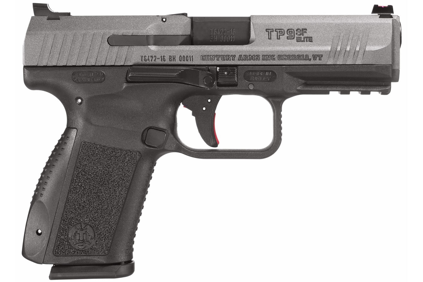 Canik TP9 SF Elite Tungsten 9mm Semi-Automatic Pistol