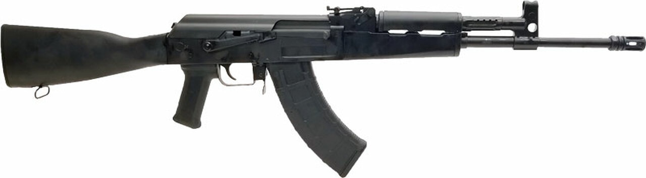 Century Arms VSKA, Semi-automatic Rifle, 7.62X39, 16.5" Barrel, Black Color, Polymer Grip and Stock, Combloc Side Rail, 30Rd, 1 Magazine