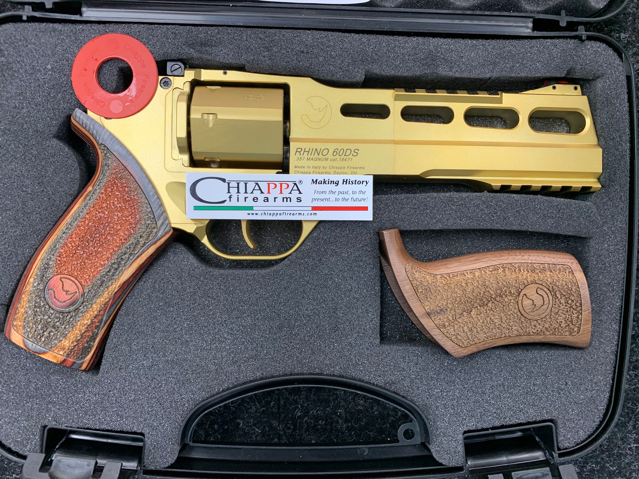 CHIAPPA FIREARMS rhino 60ds gold 357 magnum — image 3