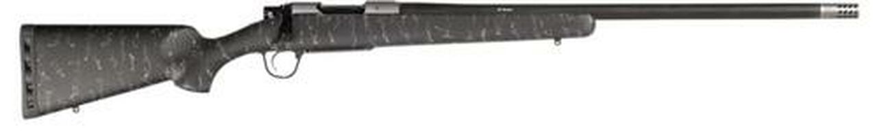 Christensen Arms Ridgeline .300 RUM, 26" SS CF Wrapped Barrel, CF Composite Sporter Stock, Black/Grey Webbing, 3rd