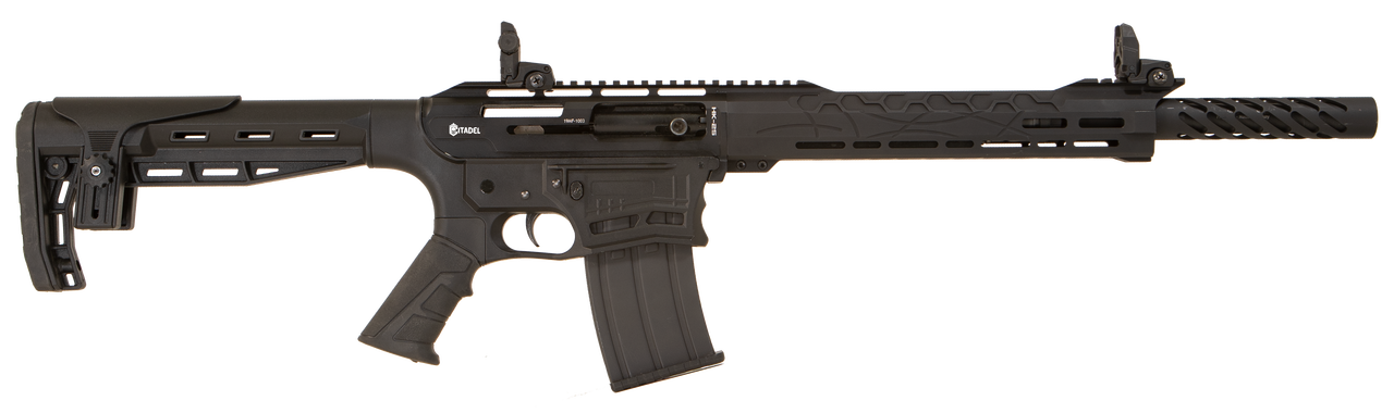 Citadel Boss 25 12 Ga, 18.75" Barrel, Black 3" Chamber, 5rd, Semi-Auto Legacy Intl Sports