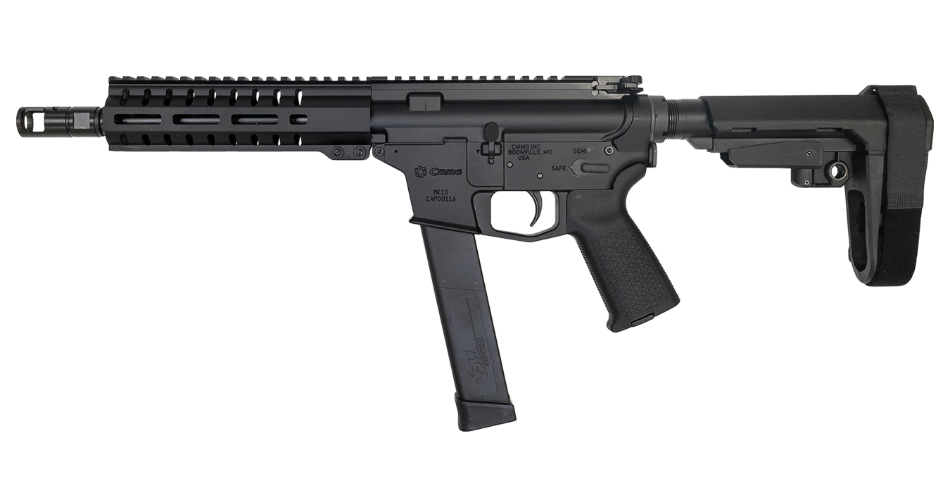 CMMG Banshee 200 Mk10 10mm AR-15 Pistol with Pistol Brace