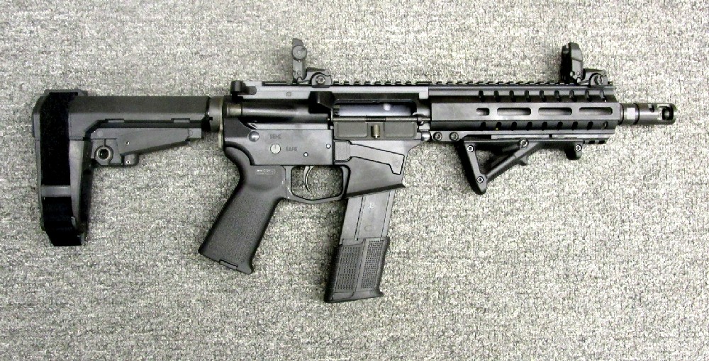 CMMG Banshee 200 Mk57 5.7x28mm AR Pistol with 8-inch Barrel and Stabilizing Brace