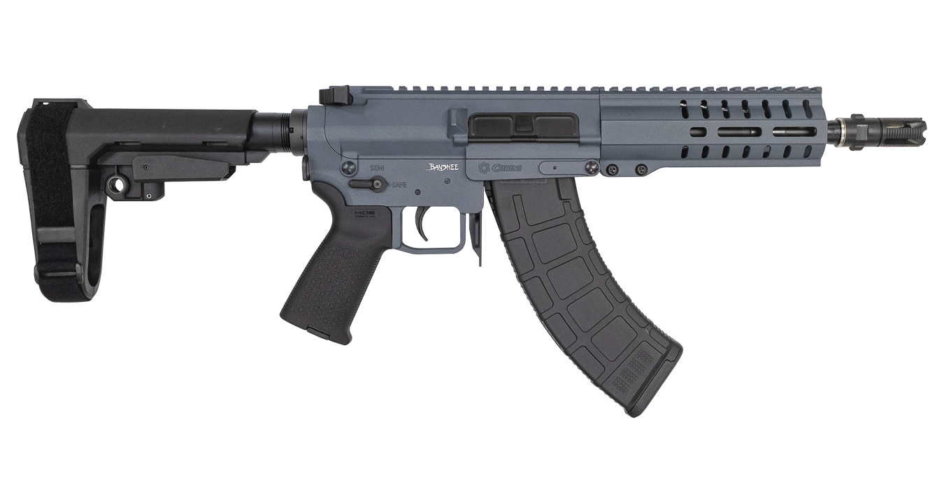 CMMG Banshee 300 Mk47 7.62x39mm Semi-Automatic Pistol with Cobalt Kinetics Slate Finish