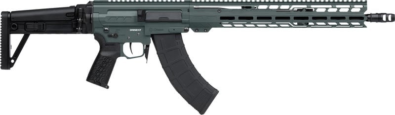 CMMG Dissent MK47 7.62x39, 16.1" Threaded Barrel, Charcoal Green, 30rd CMMG
