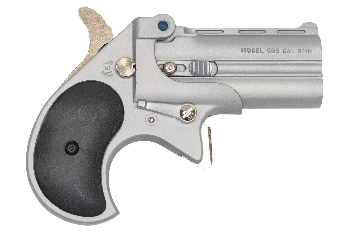 Cobra Enterprise Inc 9mm Long Bore Derringer with Satin Finish