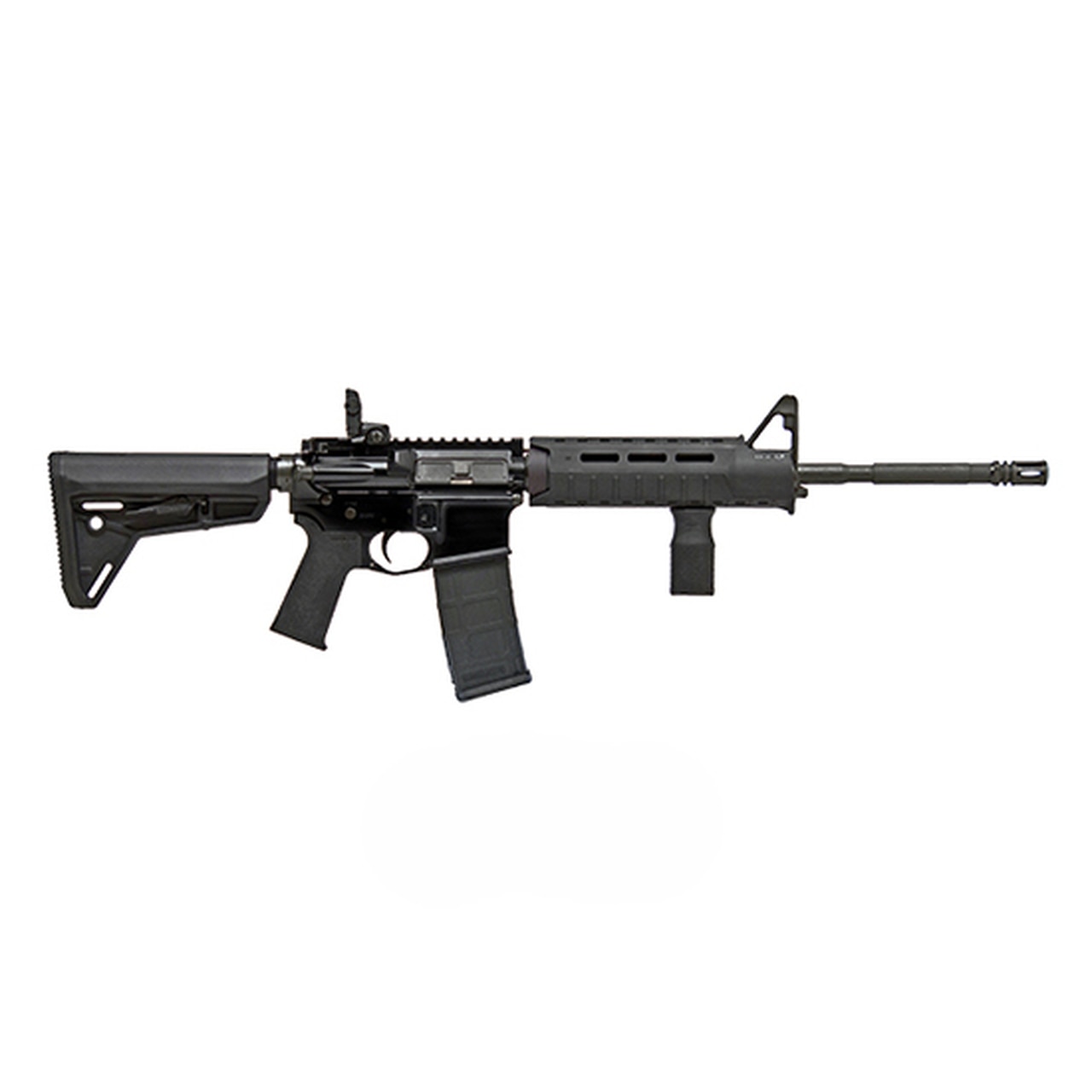 Colt Carbine .223/5.56, 16" Barrel, A2 Grip, A2 FS, Magpul MBUS RS, Black, 30rd