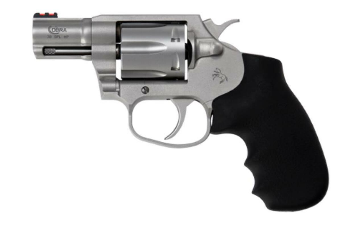 Colt Cobra 38 Special+P Double Action 2" Barrel Hogue Overmolded Grip 6rd Colt