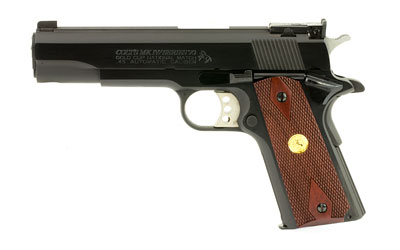 Colt Gold Cup National Match Series 70 .45 ACP, 5" Match Barrel, Target Sights, Blued, 7rd/8rd Colt