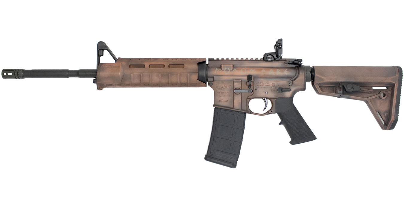 Colt LE6920 5.56mm Magpul Sporter Carbine with Cerakote Spartan Clad Finish