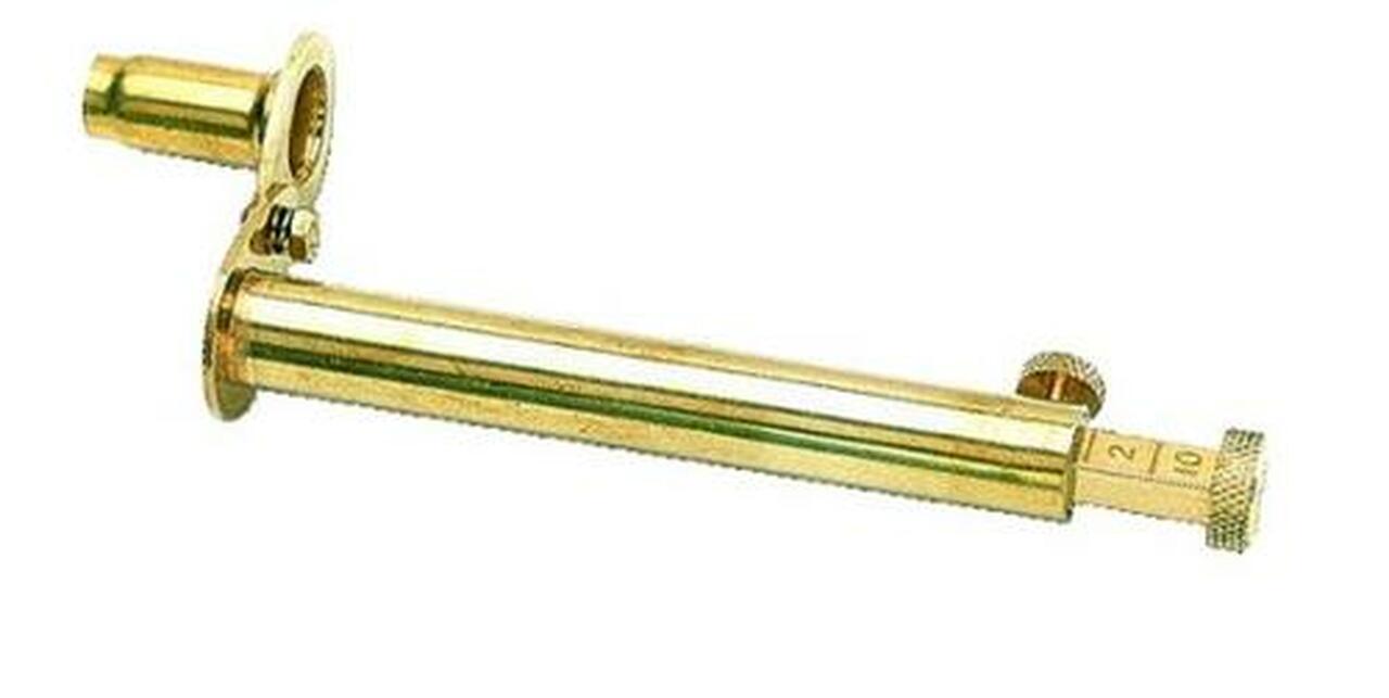 CVA Adjustable Adjustable Powder Measure Black Powder Solid Brass