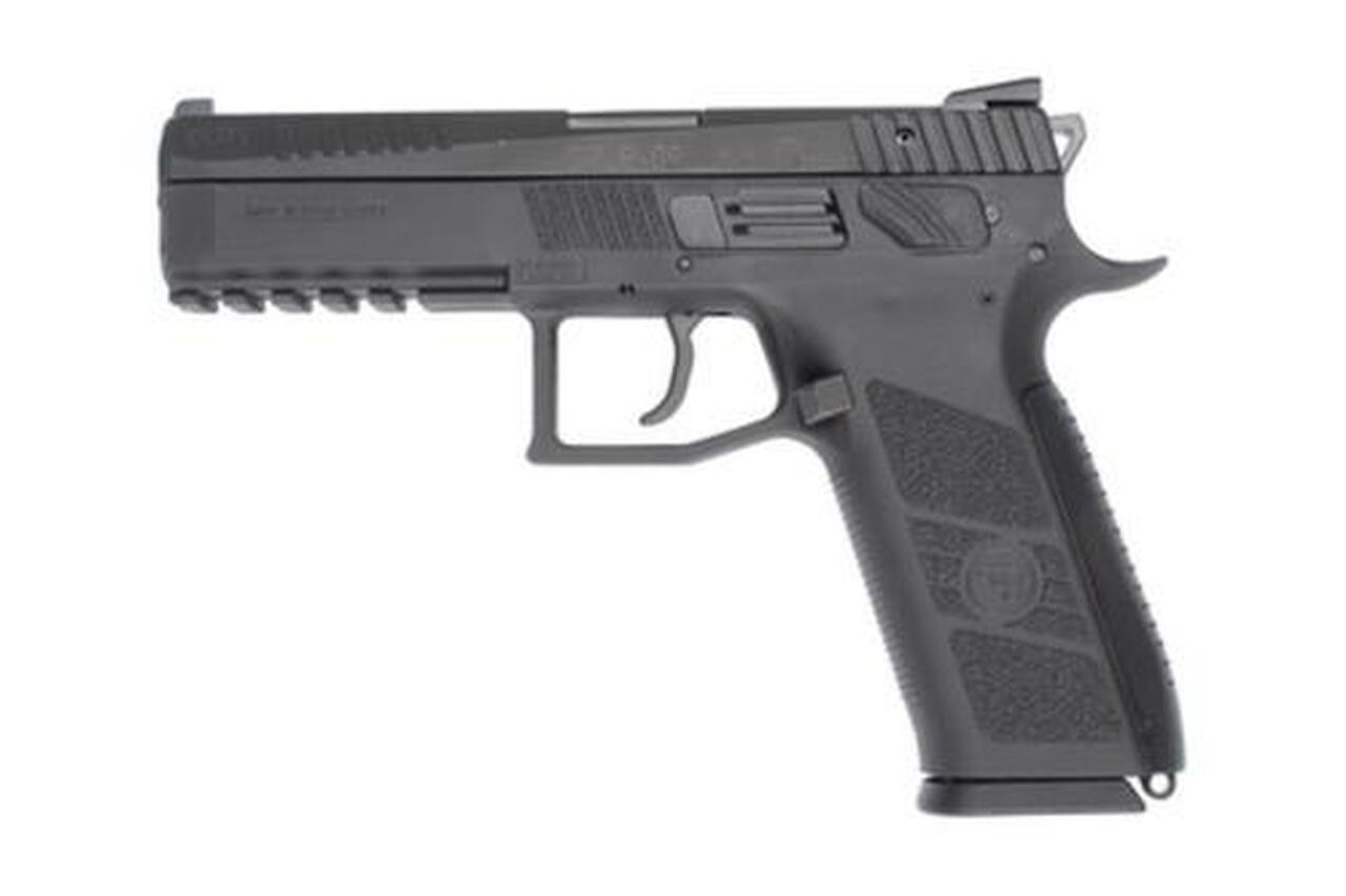 CZ P-09 Full Size DA/SA 40SW, 4.53" Poly Grip/Frame Black, 15rd CZ USA