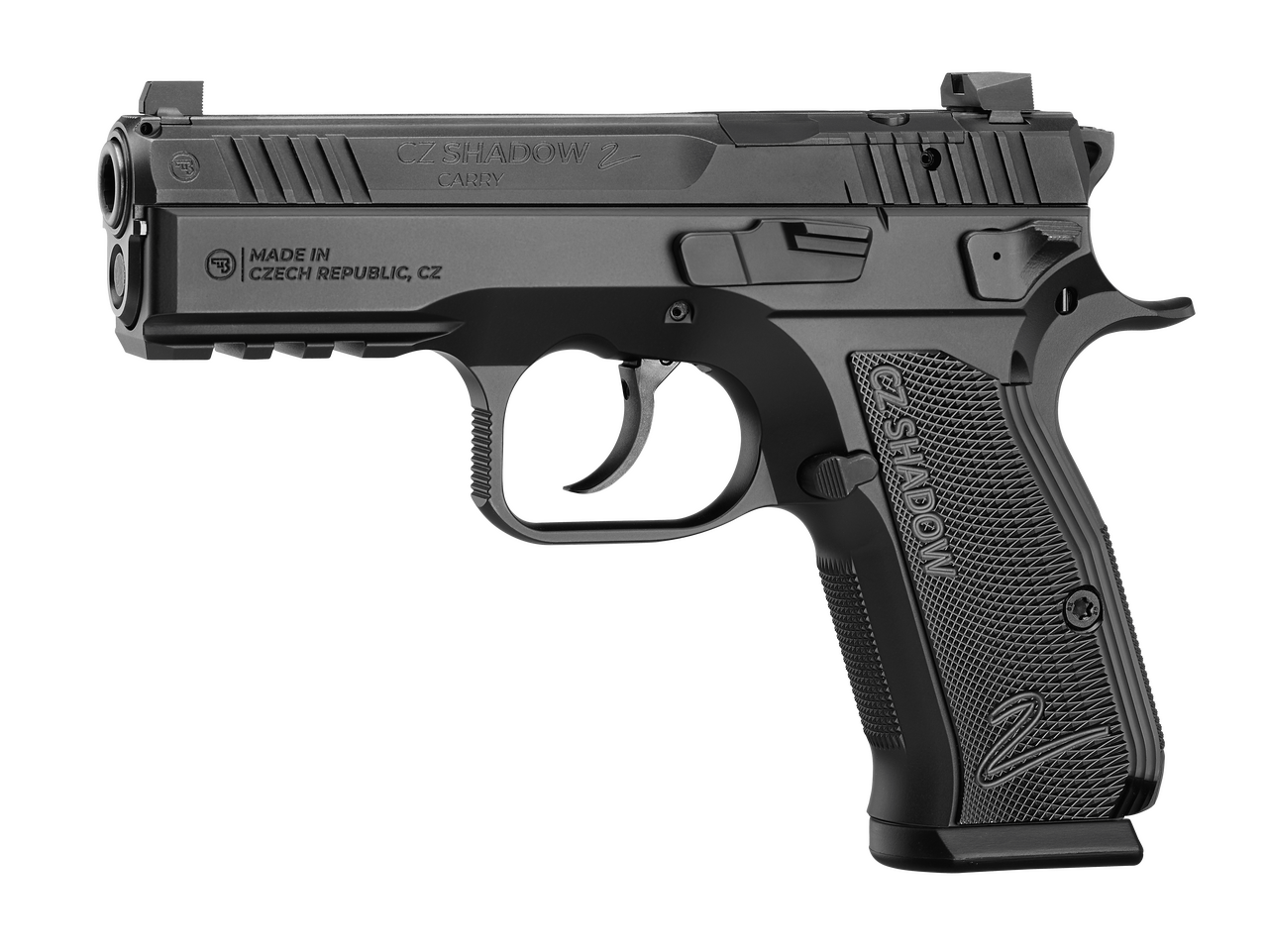 CZ Shadow 2 Optics-Ready 9mm 4.89" Barrel 19-Rounds Ambidextrous Safety