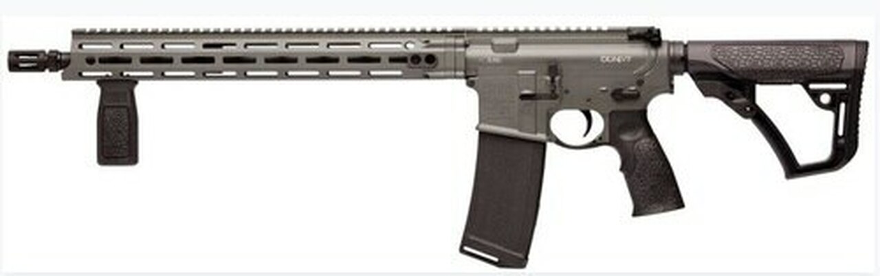 Daniel Defense DDM4 V7 California Compliant, .223/5.56mm, 16", Deep Woods Green Cerakote, 30rd