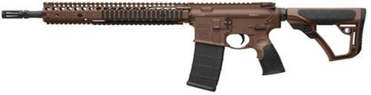 Daniel Defense M4A1 5.56/223 AR-15 RISII Rail System, Flat Dark Earth Cerakote Finish, M4A1 Laser Etched Daniel Defense