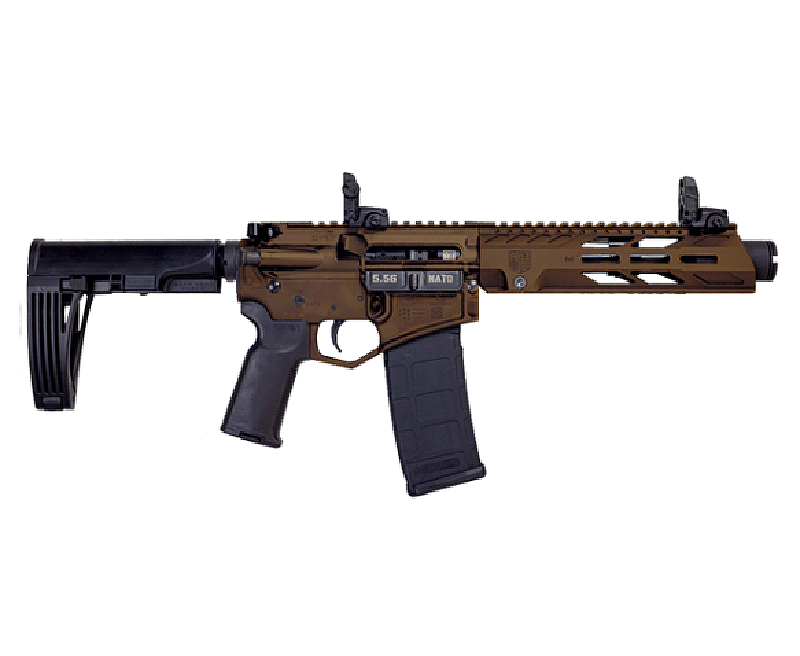 Diamondback DB15 Pistol Midnight Bronze 5.56 NATO 10" Barrel 30-Rounds