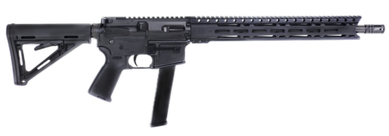 Diamondback DB9 9mm, 16", Black Adjustable Magpul MOE, Black, 32rd