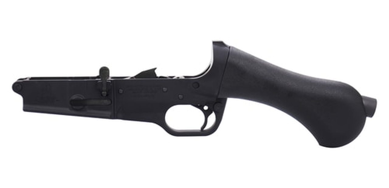 FightLite SCR AR-15 Pistol Lower, 7075-T6 Forging, Polymer Grip With Bolt Carrier