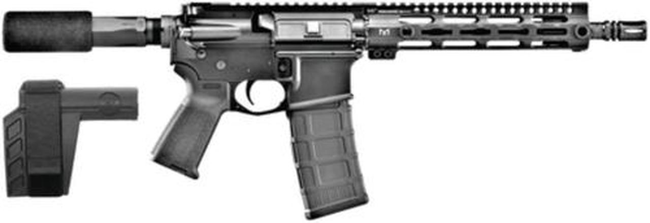 FN FN15 AR-15 Pistol, .223/5.56 ,10.5" Barrel, 30rd Mag, Buffer Tube Kit, Brace