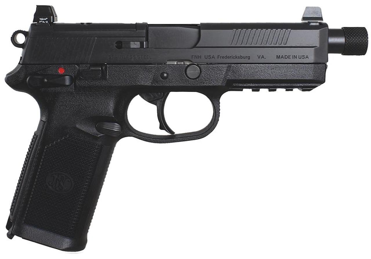 FN FNX-45 Tactical 45 ACP 5.3" Threaded Barrel, Night Sights, 15rd Mag