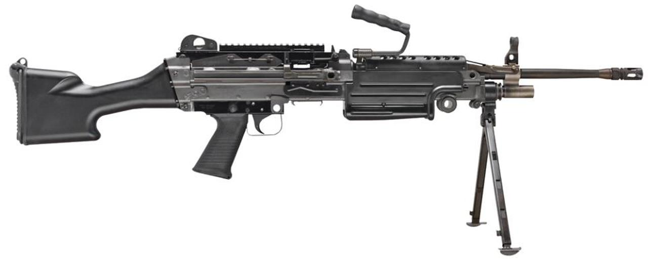 Fn M249S SAW Military Collector 5.56mm, 18.5" Barrel, Black, 30rd