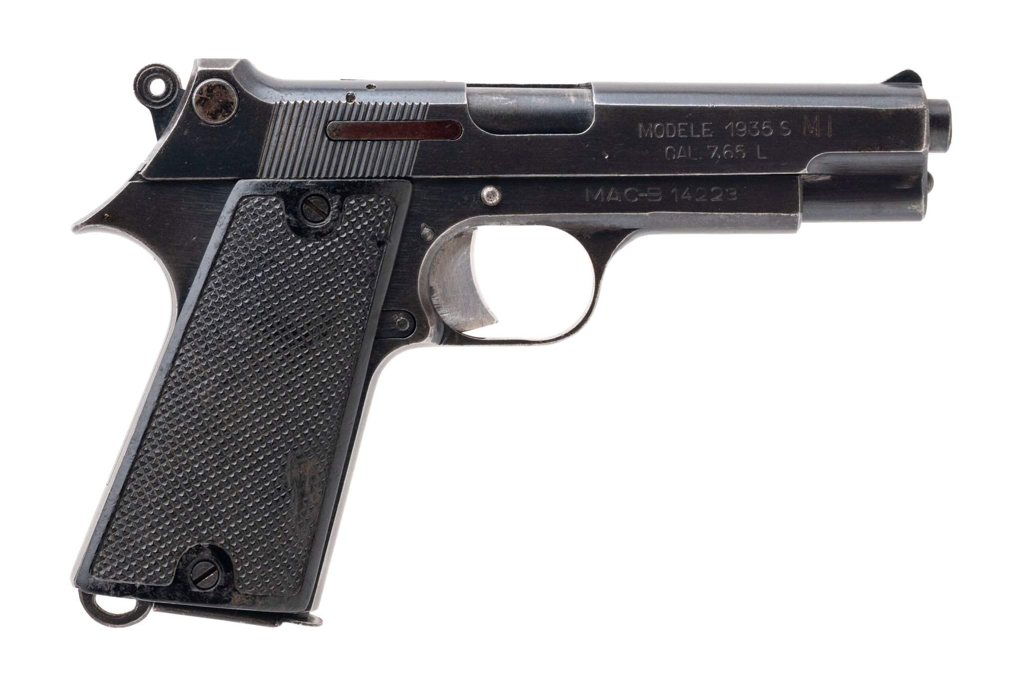 FRENCH MILITARY MAC Model 1935s 7.65MM  SEMI AUTO HANDGUNS