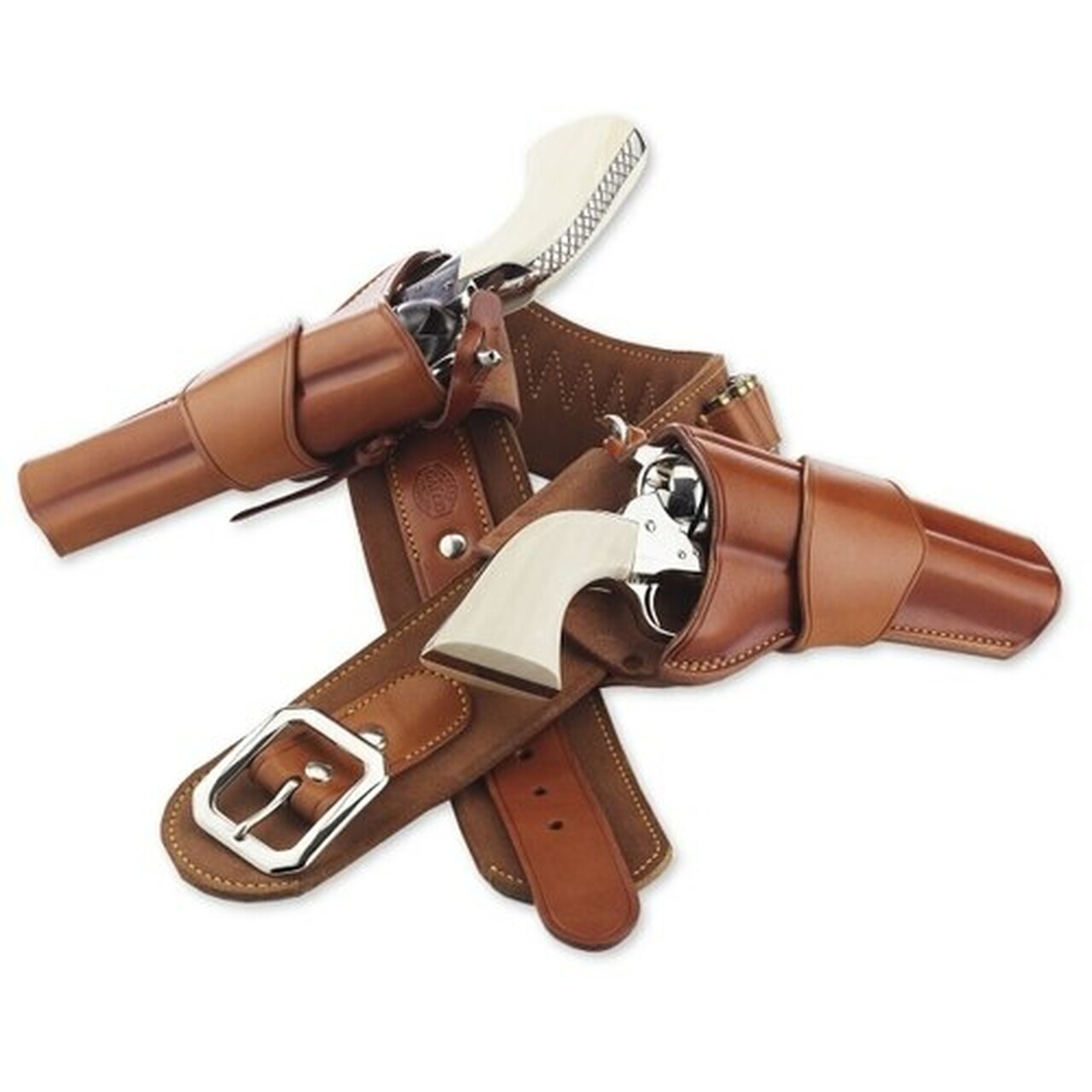 Galco 1880 Cartridge Belt 36" 38/357, Tan