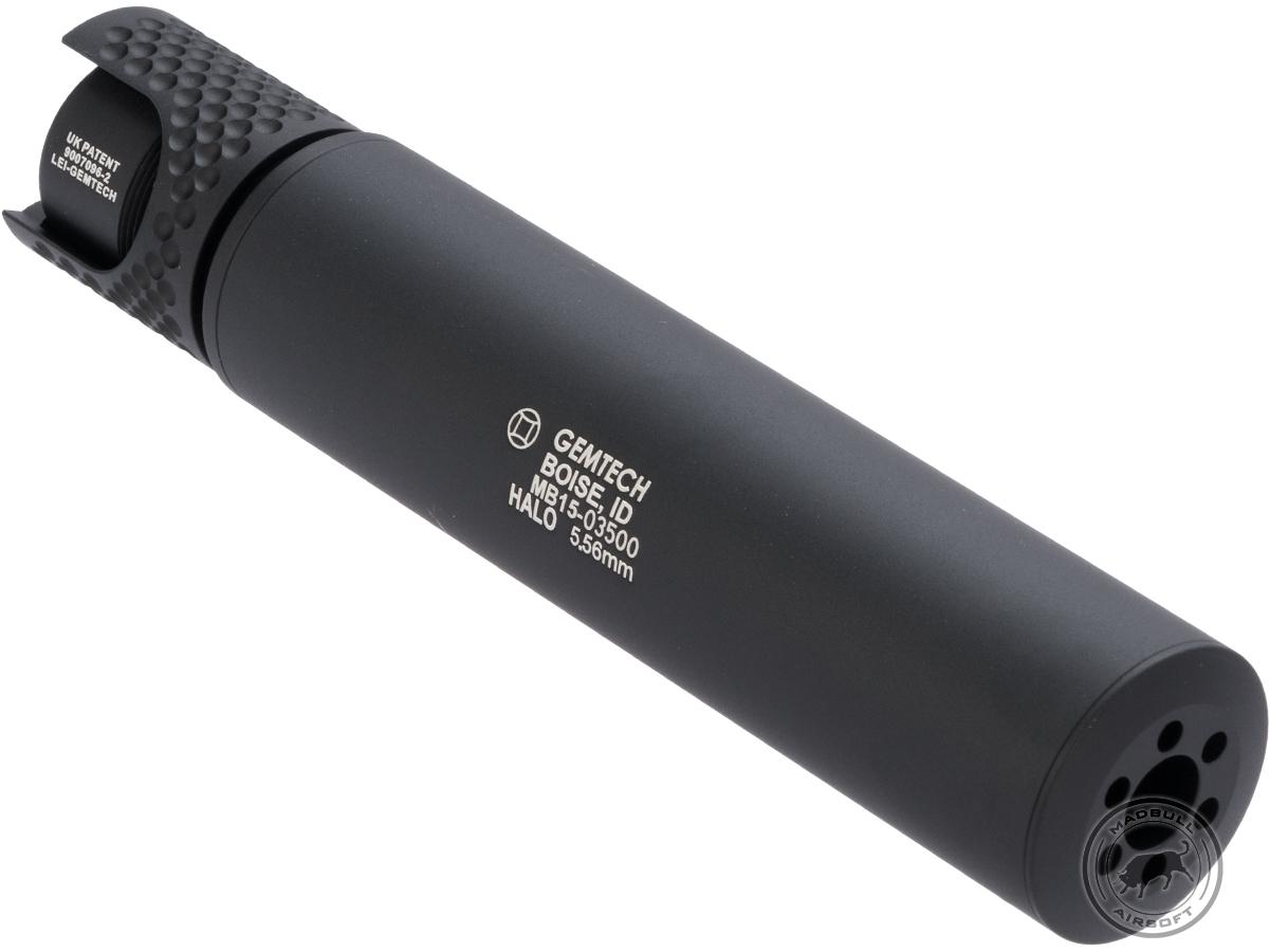 Gemtech Halo Suppressor, 5.56, Black, Titanium Silencer, 5.56mm