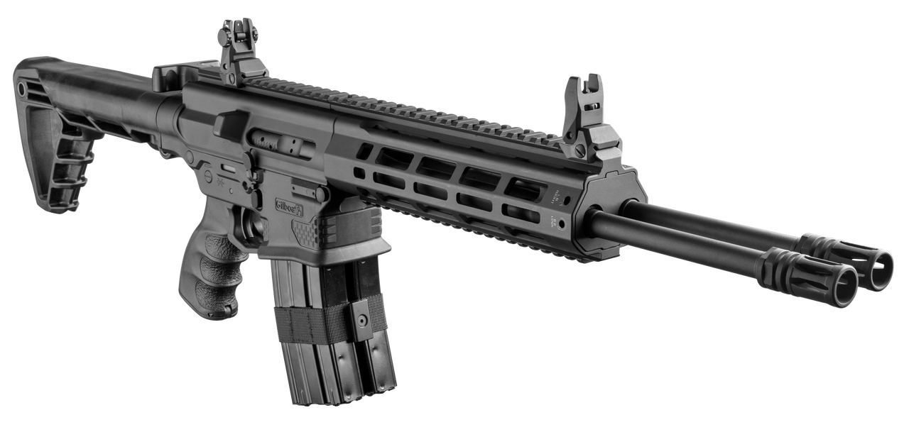 GILBOA DBR Snake Double Barrel AR-15 223/,5.56 NATO 16.50" Twin Barrel, Black, 30rd Mag Gilboa