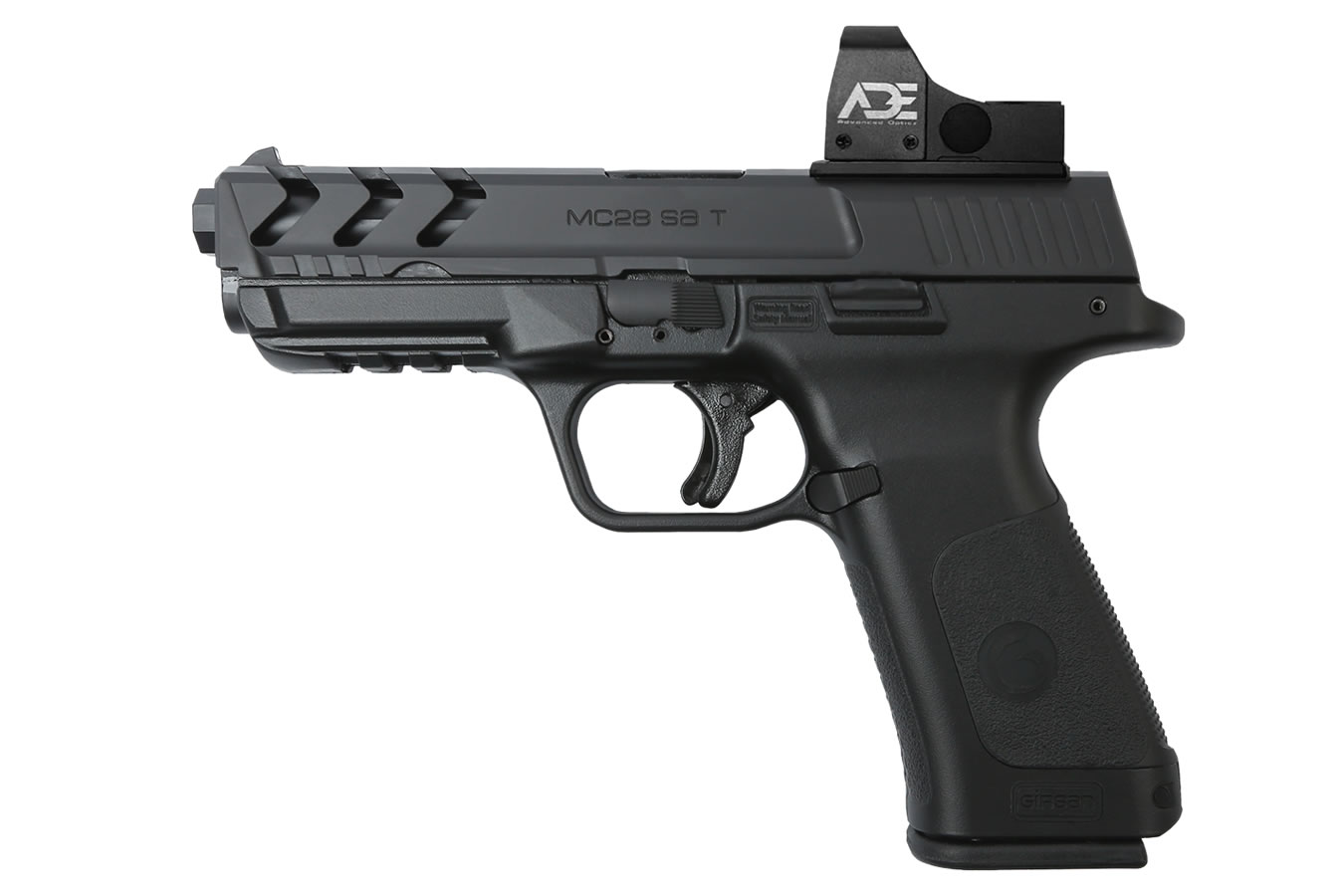 Girsan MC28 SA-T Carry Optics 9mm Full-Size Black Pistol with Red Dot