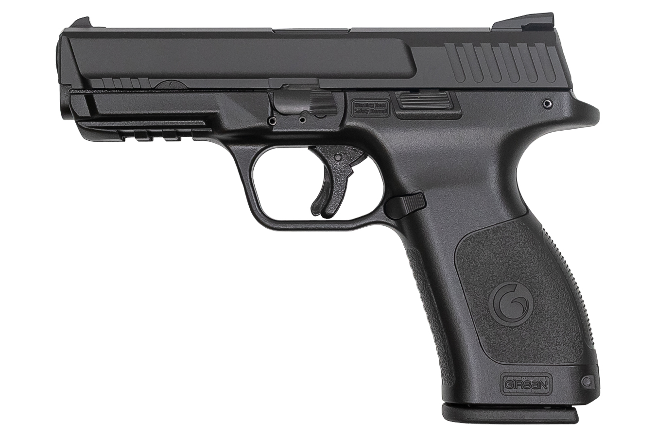 Girsan MC28SA 9mm Full-Size Semi Auto Pistol Black