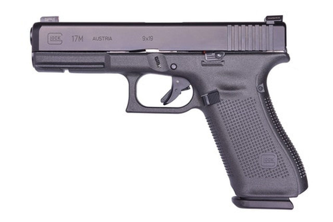 Glock 17M FBI Contract Pistol 9mm, Ameriglo Agent Sights, Limited Availability, 17rd Mag