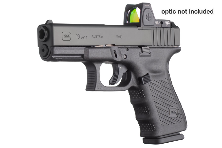 Glock 19 MOS 9mm 15 Round Pistol (Gen4)