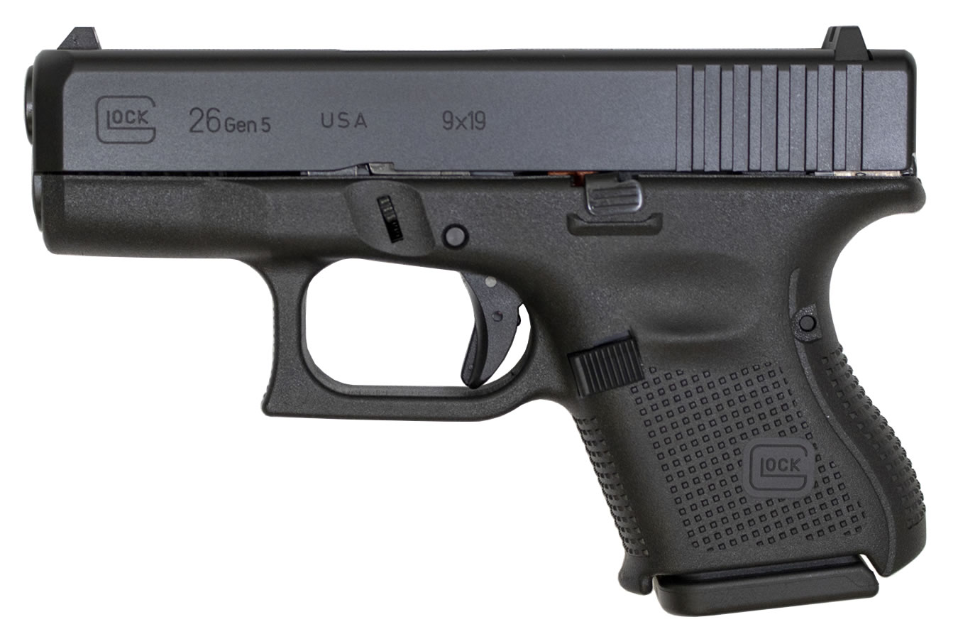 Glock 26 Gen5 9mm Carry Conceal Pistol with Fixed Sights (Made in USA)