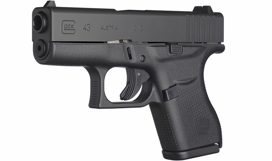 Glock 43 9mm Single-Stack Pistol with Night Sights