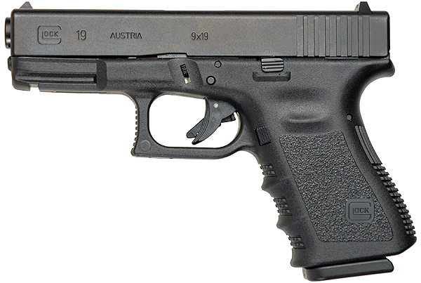 Glock 48 9mm 10-Round Pistol with Black Finish (Made in USA)
